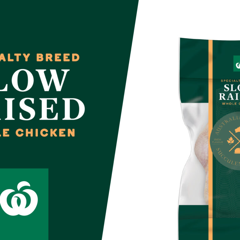 Woolworths slow raised rspca approved chicken roast