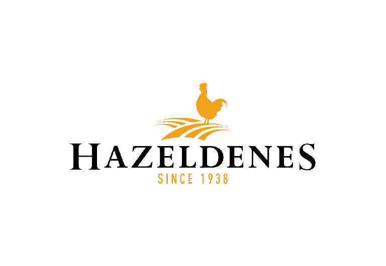 Hazeldenes Logo on White